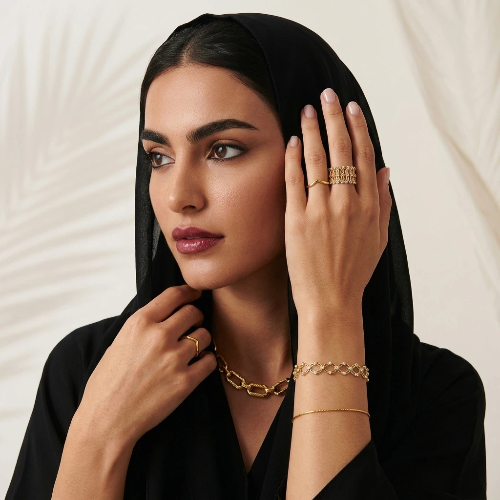 Regina Jewelry worn look